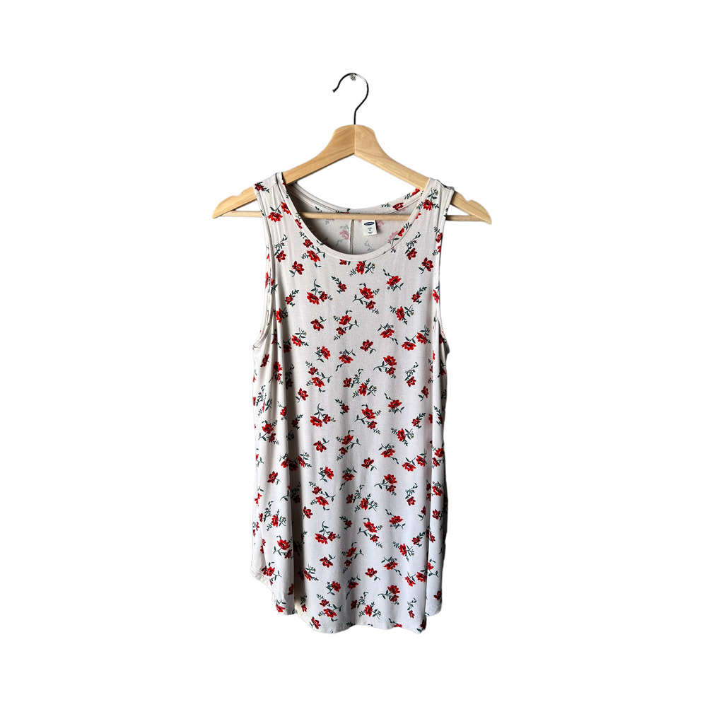 Old Navy Luxe Soft Flowy Dainty Floral Tunic Size Medium